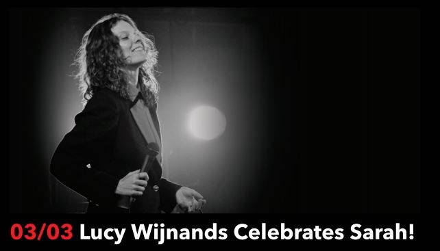 New Jersey Jazz Society | Lucy Wijnands Celebrates Sarah ! | Sunday March 3 2024  3:00 pm