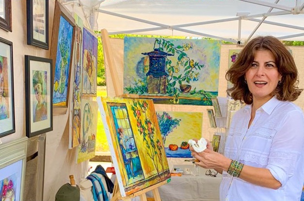 Monthly Painting Workshop with Artist Nino Tsereteli | Monday February 26 | 7:00-9:00 pm